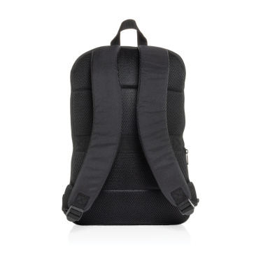Лого трейд бизнес-подарки фото: Тонкий рюкзак Flexpack Aware™ RPET для ноутбука 15,6 дюйма с возможностью расширения