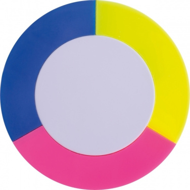 Логотрейд бизнес-подарки картинка: Маркер-хайлайтер 3-в-1 ANDORRA