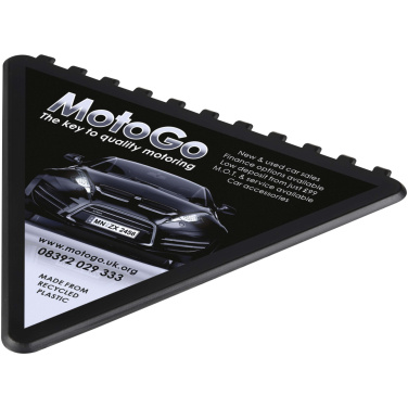 Лого трейд pекламные подарки фото: Frosty triangular recycled plastic ice scraper