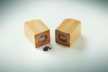Логотрейд бизнес-подарки картинка: Bamboo salt & pepper set