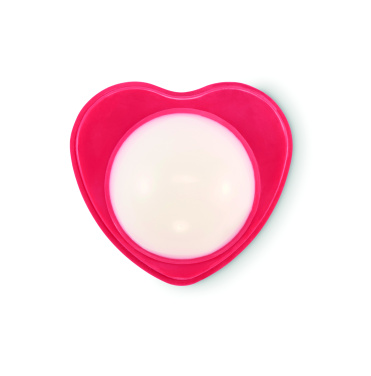 Лого трейд бизнес-подарки фото: Heart shape vegan lip balm