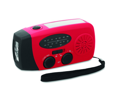 Логотрейд бизнес-подарки картинка: Portable radio SOS with LED torch