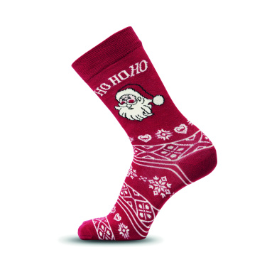 Логотрейд pекламные cувениры картинка: Pair of Christmas socks M