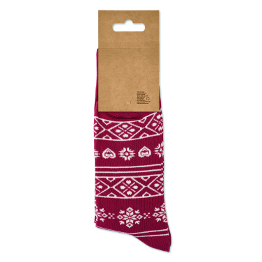 Логотрейд pекламные подарки картинка: Pair of Christmas socks L