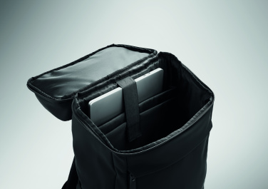 Лого трейд pекламные подарки фото: 15" PU laptop backpack