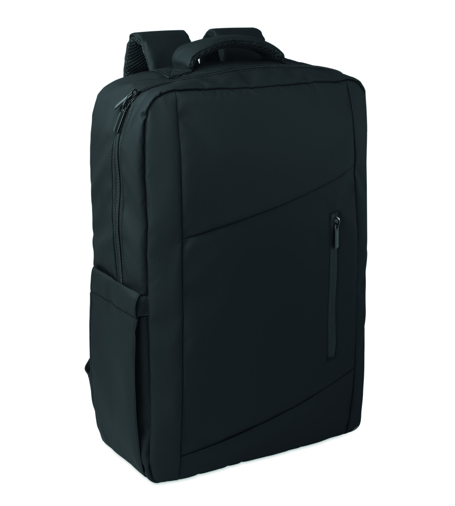 Логотрейд pекламные cувениры картинка: 15" PU RPET laptop backpack