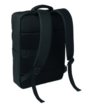 Логотрейд pекламные подарки картинка: 15" PU RPET laptop backpack