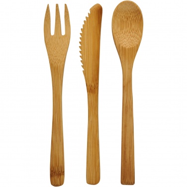 Logotrade kampanjprodukter bild: Celuk bestickset i bambu