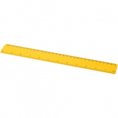 Logotrade profilprodukter bild: Refari 30 cm linjal av återvunnen plast