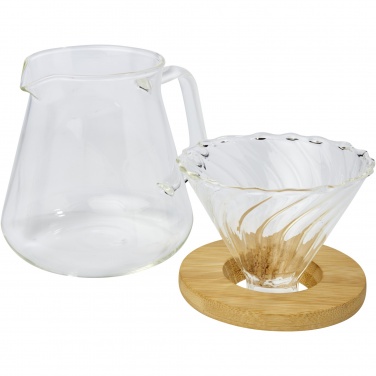 Logotrade kampanjprodukter bild: Geis 500 ml kaffebryggare av glas