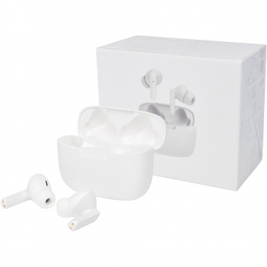 Logotrade reklamprodukter bild: Essos 2.0 True Wireless automatiskt parkopplande öronsnäckor med fodral