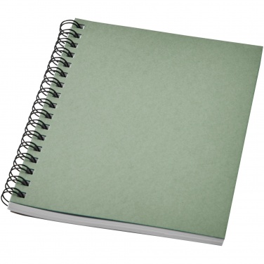 Logotrade kampanjprodukter bild: Desk-Mate® A6 spiralbunden anteckningsbok i färg