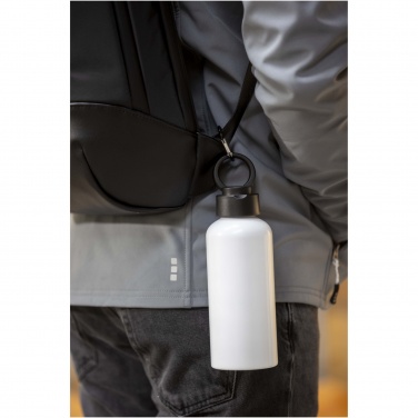 Logotrade profilprodukter bild: Trinity vattenflaska av RCS-certifierad återvunnen aluminium med RPET-lock, 600 ml