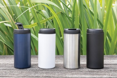 Logotrade profilreklam bild: Metro mugg i RCS återvunnen stainless steel