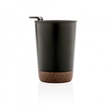 Logotrade reklamprodukter bild: GRS RPP stainless steel kork mugg