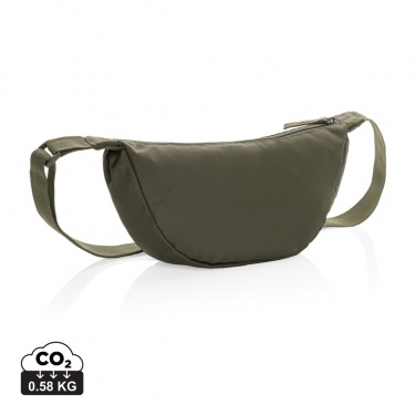 Logotrade presentreklam bild: Crescent AWARE™ RPET Halvmåneformad crossbody-väska