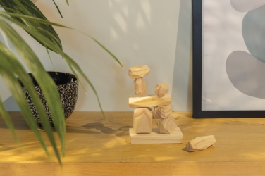 Logotrade kampanjprodukter bild: Ukiyo Crios balansstenar i trä