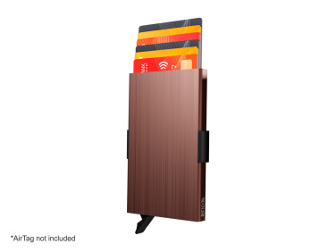 Logotrade profilprodukter bild: RFID kreditkortsfodral med hållare för AirTag 2163155