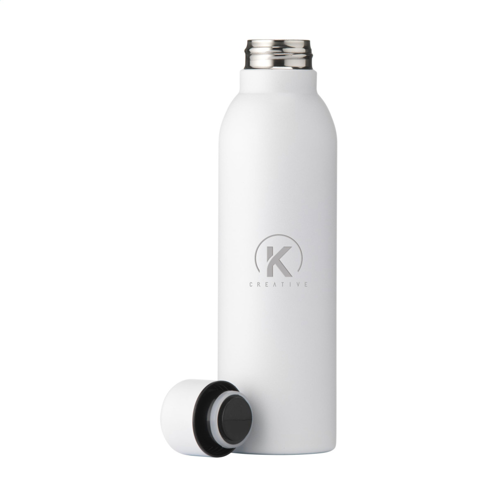 Logotrade profilreklam bild: Helios RCS återvunnen stålflaska 470 ml