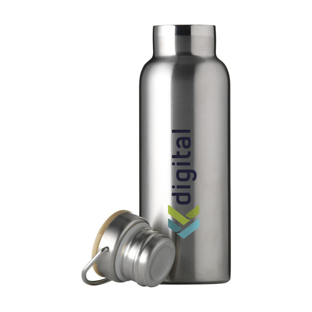 Logotrade kampanjprodukter bild: Nordvik RCS Recycled Steel 500 ml dricksflaska