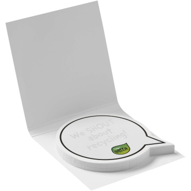Logotrade kampanjprodukter bild: Sticky-Mate® pratbubbleformade klisterlappar mjukt omslag
