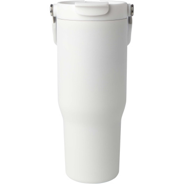 Logotrade profilprodukter bild: Bronx 900 ml vakuumisolerad termos av koppar och RCS-certifierat återvunnet rostfritt stål med ett lock med dubbla funktioner