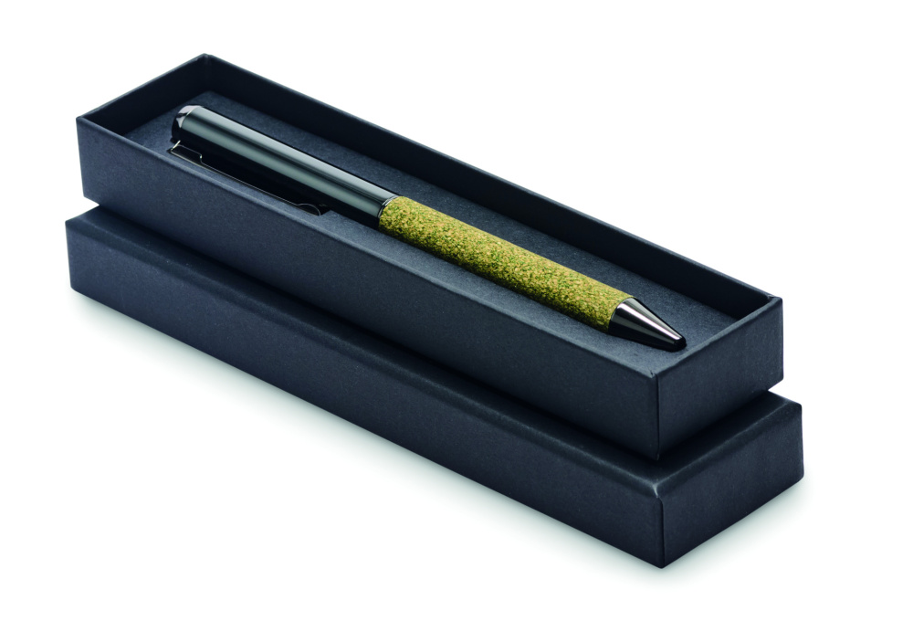 Logotrade profilprodukter bild: Twist metallpennor i låda