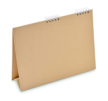 Logotrade reklamprodukter bild: Skrivbordskalender med memopad