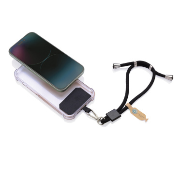 Logotrade presentreklam bild: CarryLoop RCS  PET-justerbar telefonrem för mobiltelefon