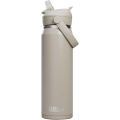Camelbak® Thrive Flip VSS 750 ml vattenflaska av rostfritt stål med flip-sugrör, Ljusgrå