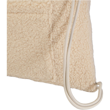 Logotrade profilreklam bild: Bear ryggsäck med dragsko av GRS-certifierat återvunnet sherpa-material, 9 l