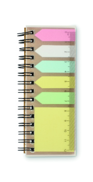 Logotrade profilprodukter bild: Memopad i PP