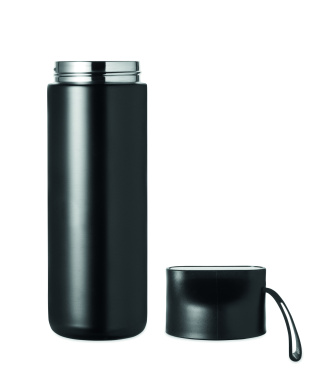 Logotrade reklamprodukter bild: Paraply + flaska presentset