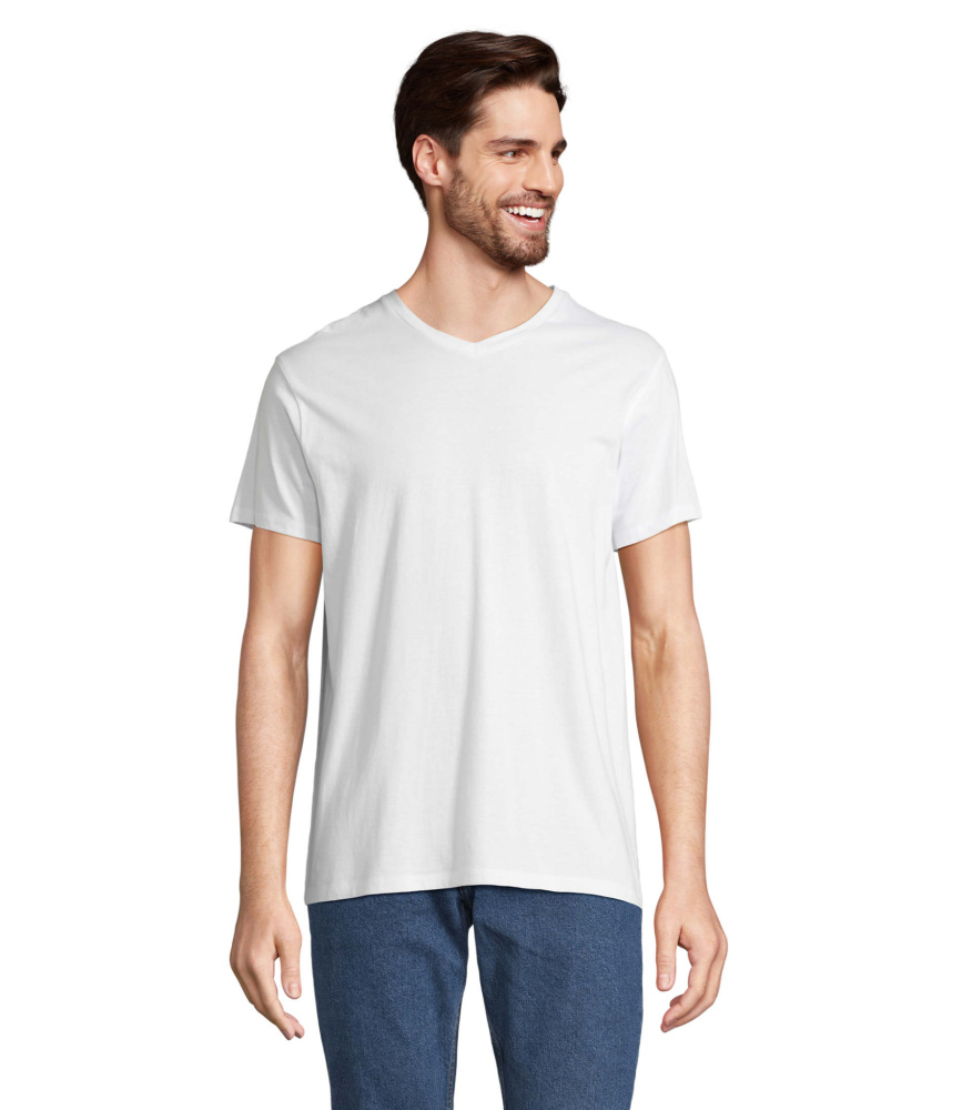 Logotrade reklamprodukter bild: REGENT V  V-NECK T-SHIRT