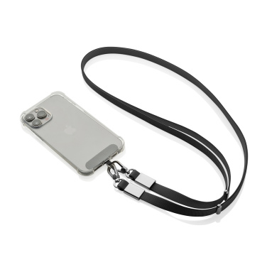 Logotrade reklamprodukter bild: Nivo Crossbody lanyard i RCS återvunnen PET