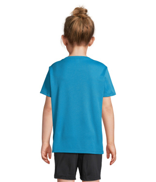 Logotrade profilprodukter bild: SPRINT KIDS SPORTS T-SHIRT