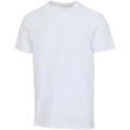 Azurite 160 g/m² kortärmad unisex-T-shirt av ekologiskt OCS-material, Vit