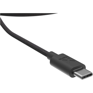 Logotrade profilreklam bild: Xtorm 65 W snabbladdare set med kabel och resefodral för resor