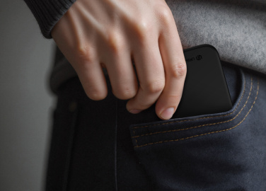 Logotrade profilprodukter bild: Urban Vitamin Concord RCS Ultratunn 3000 mAh powerbank