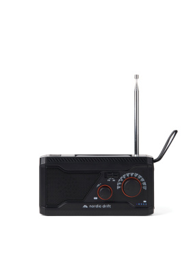 Logotrade kampanjprodukter bild: Nordic Drift Titan IPX4 multifunktionsradio 400 mAh