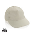 KENTO URBAN RCS återvunnen nylon 5-panels baseballkeps, beige