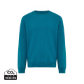 IQONIQ Torla sweatshirt i återvunnen bomull, mörk blågrön